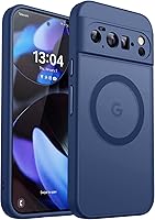 Vista 19 de CANSHN Funda magnética para Google Pixel 9 Pro XL (6.8 pulgadas), mejorada [protección completa de la cámara] [compatible con Magsafe]