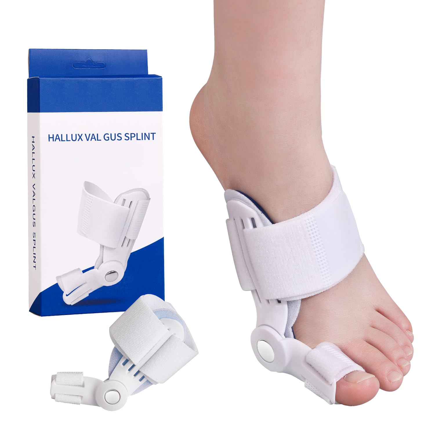 Adjustable Bunion Corrector and Toe Straightener for Women & Men - Non-Slip Brace for Hammer Toes & Bunions Support