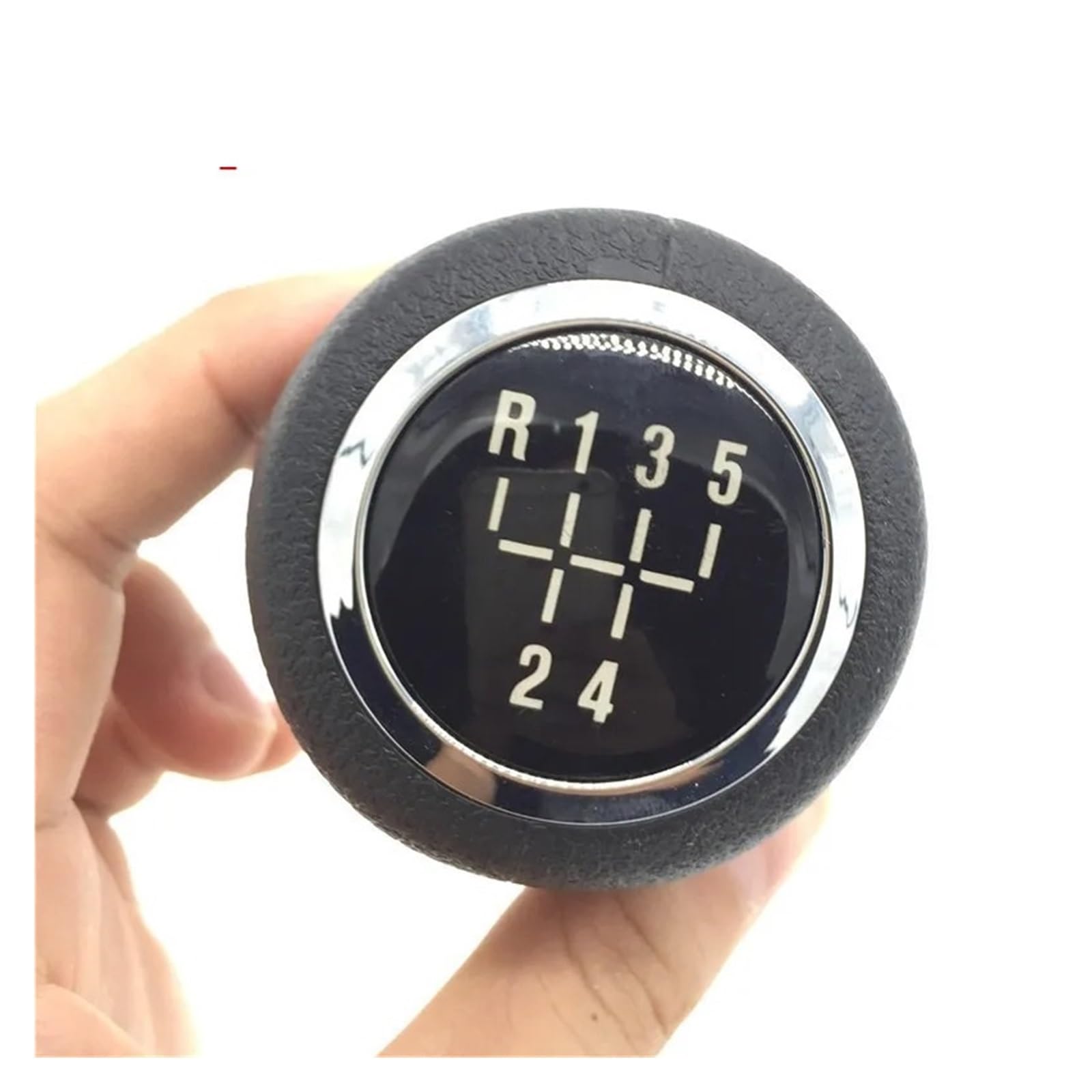 Qmtvfsrh Gear Knob 5 Speed Car Gear Shift Knob Manual Gear Shift Knob Pu Gaiter Boot Cover For Cruze 2008-2012 Black Shifter Lever(Gear Knob 5 Speed)