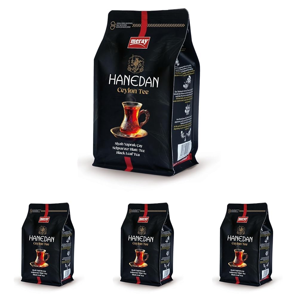 MERAY Hanedan Premium Blend Té 400g (Paquete de 4)