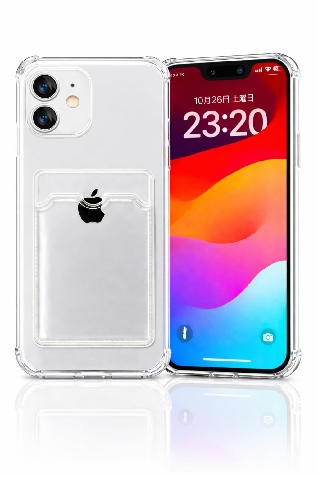 Amazon.co.jp: 【Japan Platina(CPO55)】 iPhone12Mini 用 (透明