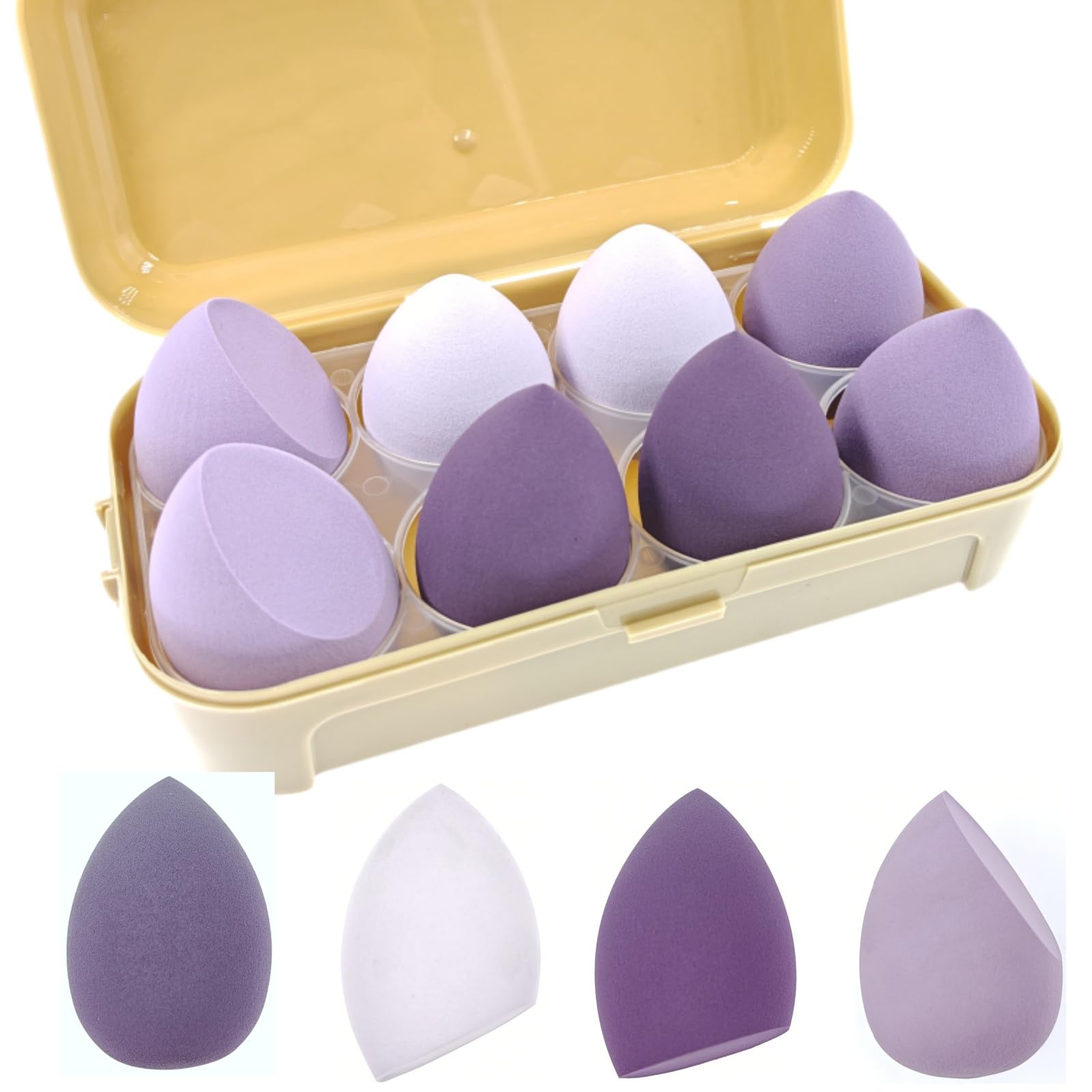 ZHIYE 8 Pack Makeup Sponge