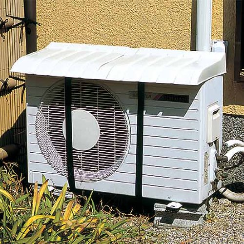 Amazon.co.jp: エアコン室外機日除けカバー 【ワイドタイプ ×3台 