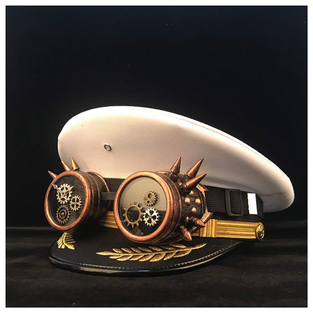 Berretto Militare Tedesco WW2 In Lana, Visiera Per Ufficiale, Grigio/nero, Unisex, Cosplay