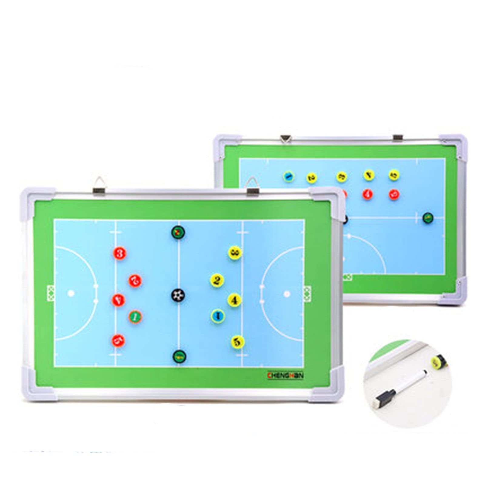 Carpeta de Entrenador de fútbol Tablero de fútbol Tablero de enseñanza Tablero de fútbol Cuaderno Andamio Fútbol Sala(4)