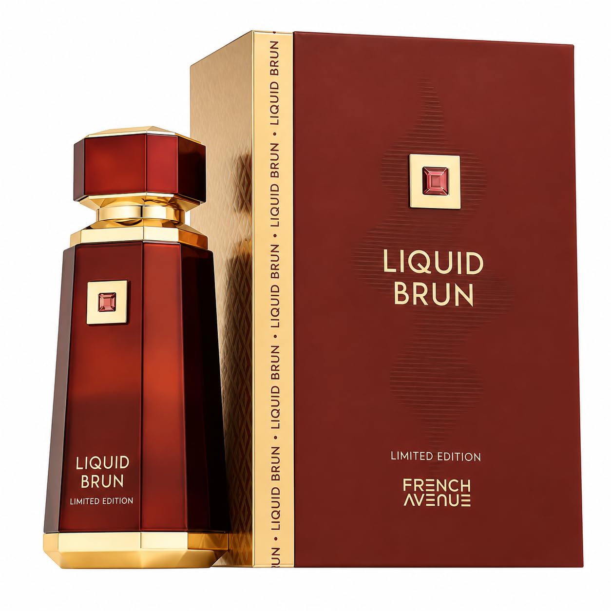 French Avenue Liquid Brun Limited Edition Extrait De Parfum, 150ml, Bergamot Cardamom Cinnamon Orange Blossom Vanilla Praline Musk