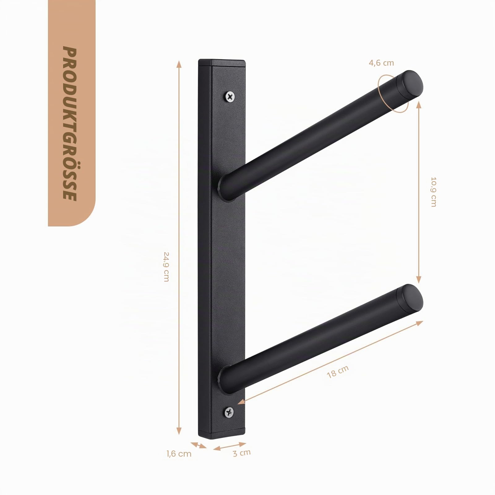 Bijun Wandhalterung für Skateboards, Wandaufsteller für Snowboard, Wandhalter für Ski, Horizontal, Wandhalter für Skateboard und Longboard