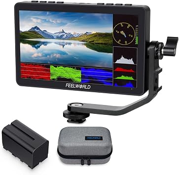 FEELWORLD F5 PRO V4 6" 450nit 19201080 Touch Field DSLR Camera Monitor