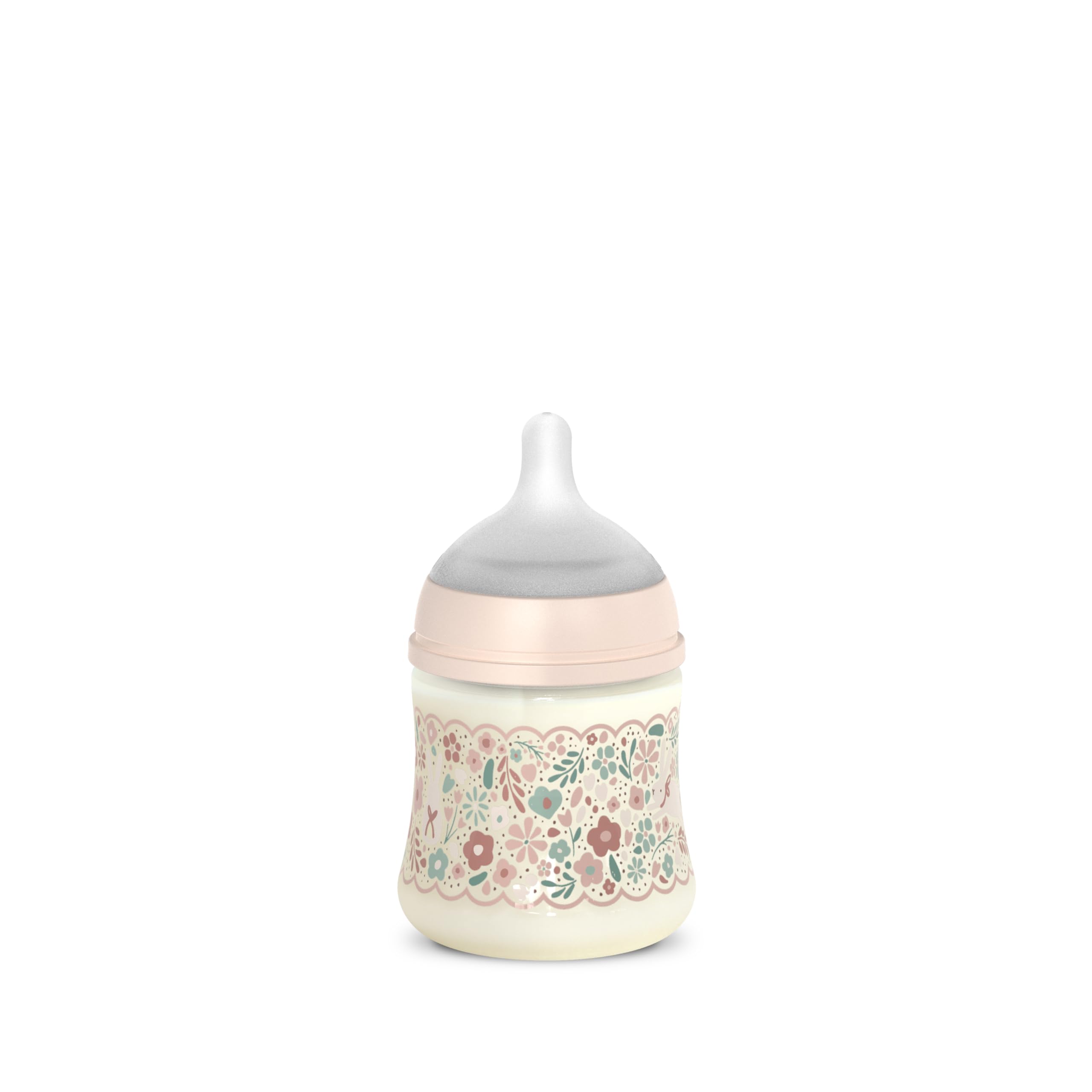 Suavinex, Biberón 360 ml, con Tetina Fisiológica SX Pro de Silicona, con válvula Anticólico, de Flujo Denso (L), para Líquidos Densos, Apto Papillas Líquidas. Bebés +6 Meses. Wonder, Flores, Rosa — view 23