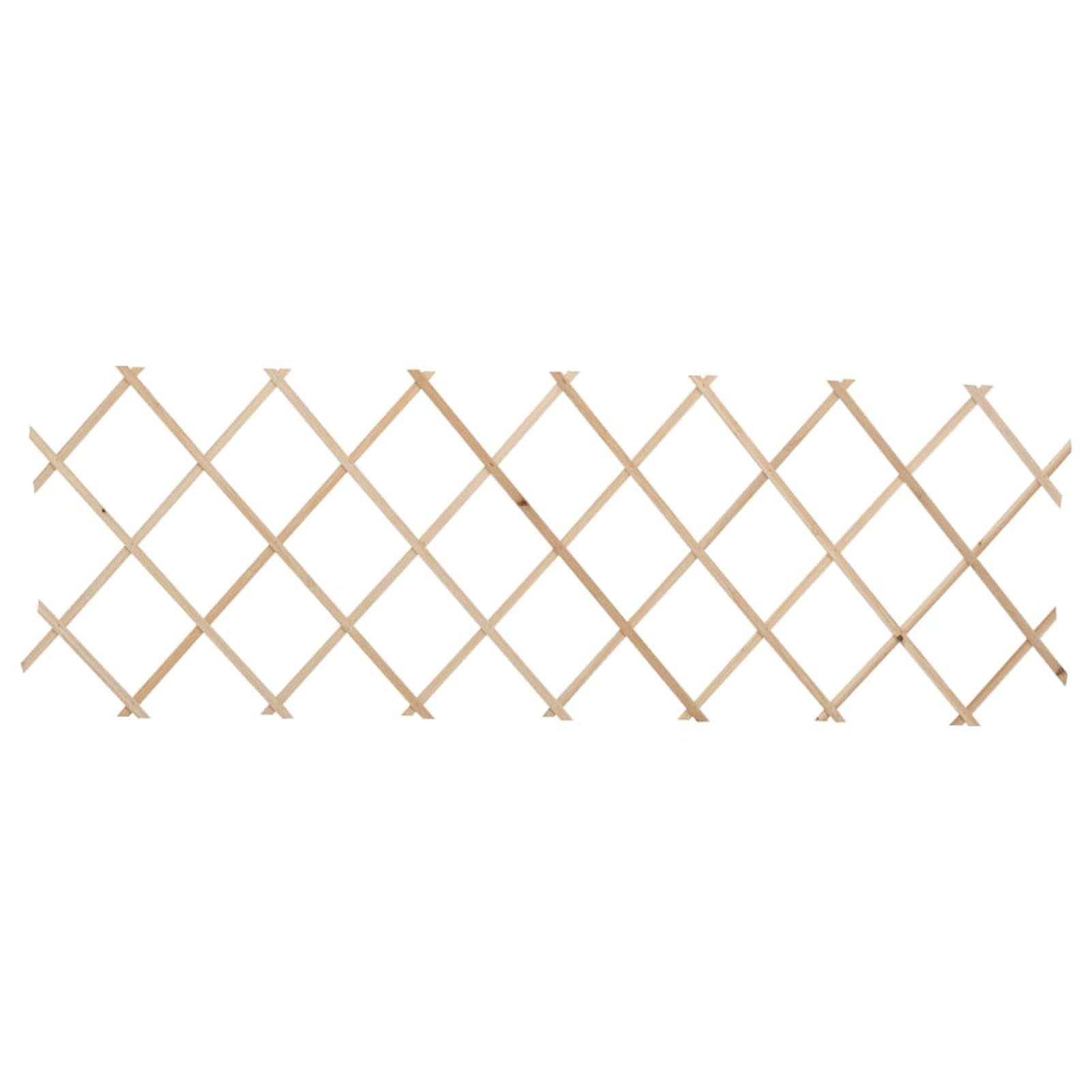 ShGaxin Vallas de Enrejado 5 Unidades, Climbing Plant Trellis Support Rack, Enrejado De Jardin para Plantas, Plant Support, Trellis Plantas, Madera de Abeto 180x60 cm