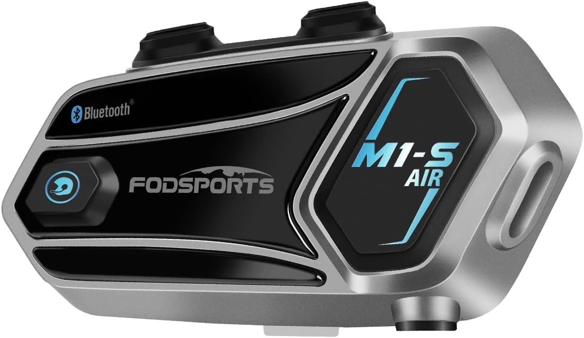 FODSPORTS Motorcycle Bluetooth with Music Sharing