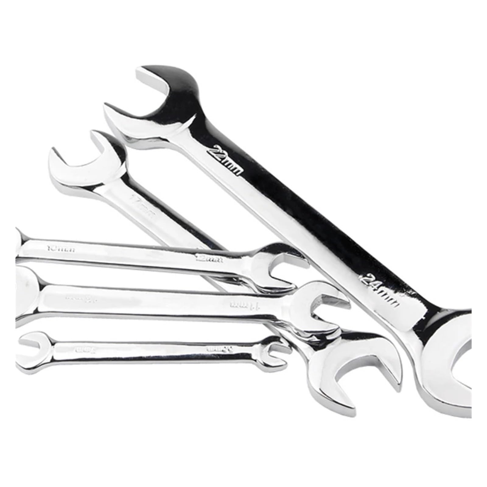 ZXYZXYZZ Double Open End Wrench Hand Tools Combination Wrench Set Hex Spanner Wrench For Hex Nuts Car Repairing Tool(5.5-7)