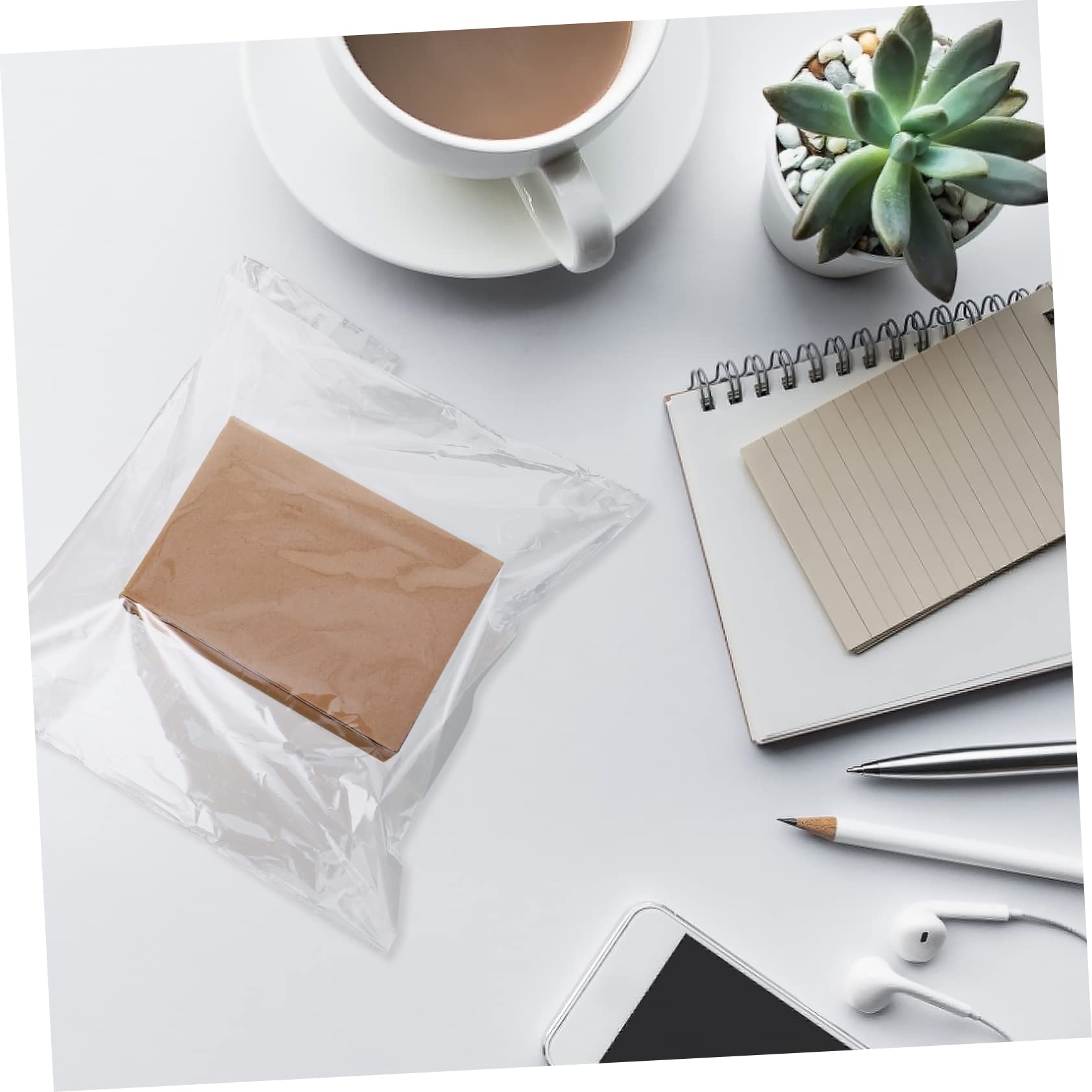 Unomor 100Pcs Heat Shrink Wrap Bags Clear Pof Shrink Film for Packing Shoes Wine Bottles DIY Crafts High Transparency Tear Resistance Easy to Use