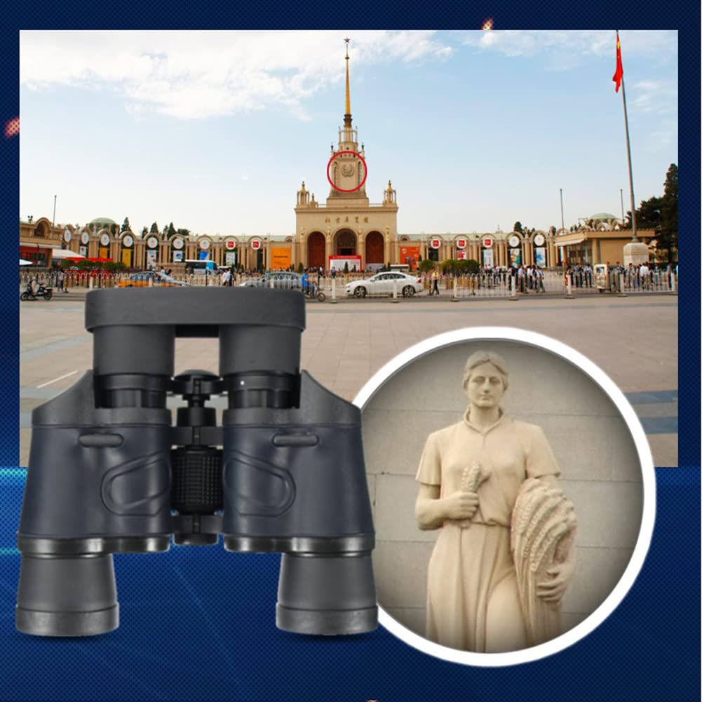 Binocolo 7x50 Con Visione Notturna E Rivestimento Rosso – Per Attività Outdoor, Caccia, Concerti E Birdwatching