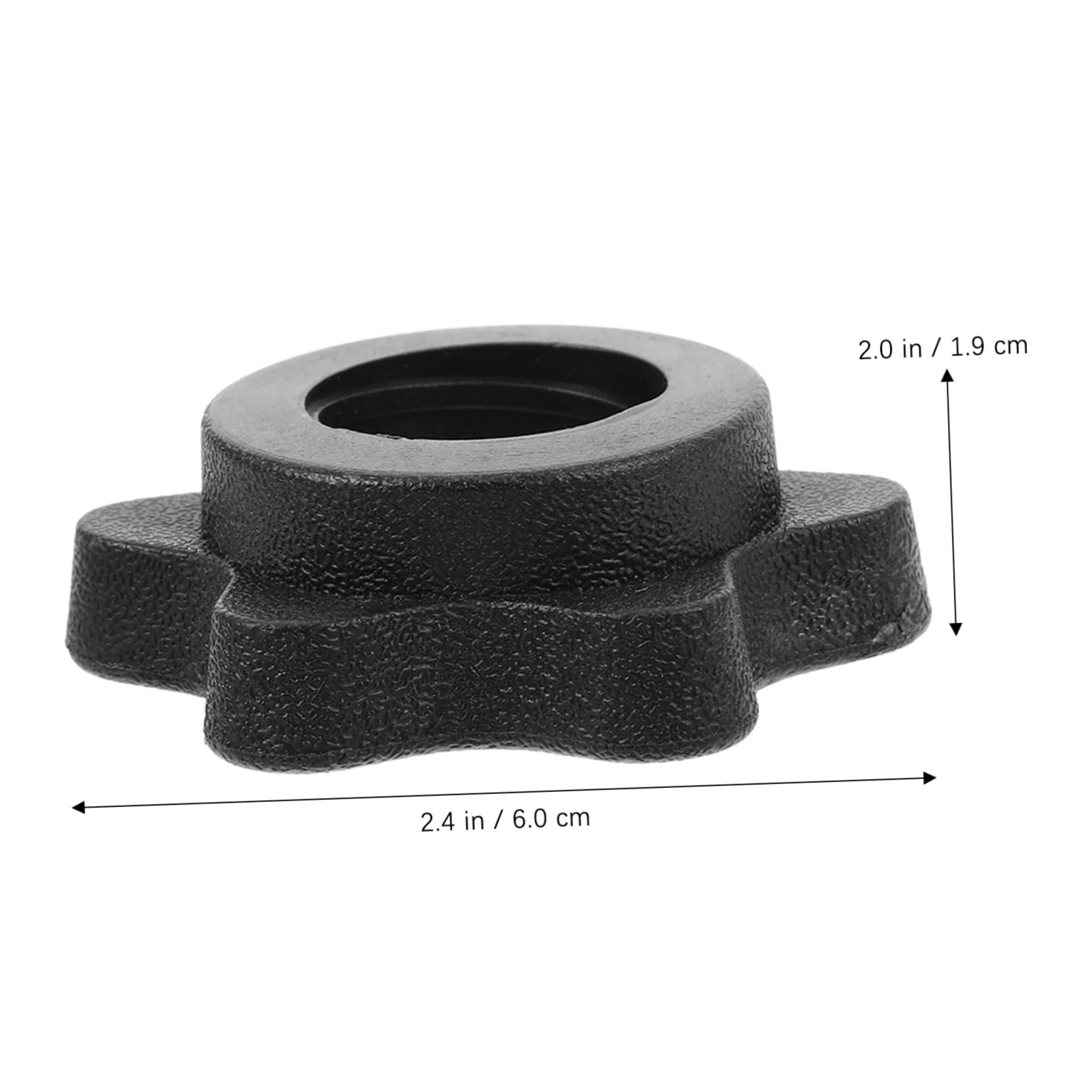 MAGICLULU 2pcs Weight Lifting Barbell Clips Gym Clips for Weight Bar Lightweight and Versatile Weightlifting Collars Easy to Use for Home and Gym Workouts