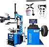KATOOL Tire Changer Machine and Wheel Balancer Machine Combo ME-T560+ME-B620 with Bead Blaster Asist Arm Tire Changer Tire Machine Tire Repair Tools for Home Garage and Shop Repair, Blue