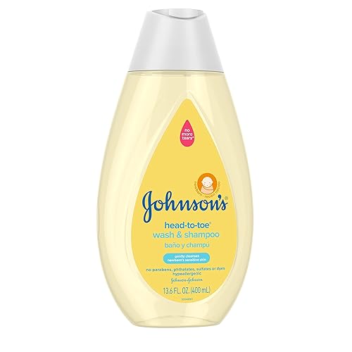 Miniatura 5 de Johnson's Baby Jabón corporal y champú para bebés de cabeza a punta de 13.6 onzas líquidas (paquete de 2)