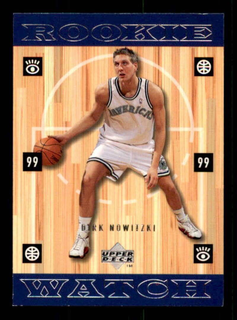 Dirk Nowitzki Rookie Card 1998-99 Upper Deck #320 - Basketball Slabbed Rookie Cards