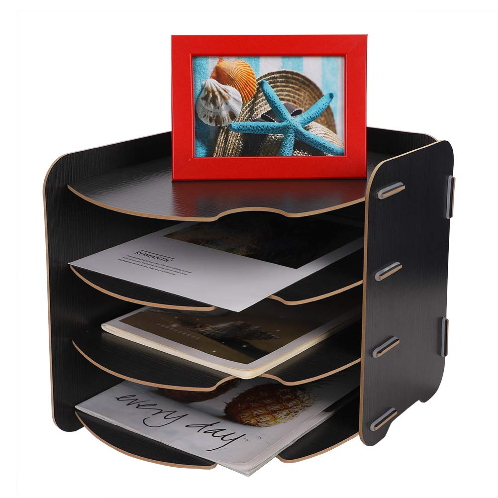 Buy Desk File Organiser a4 Foolscap File Letter Tray Stacking Wood