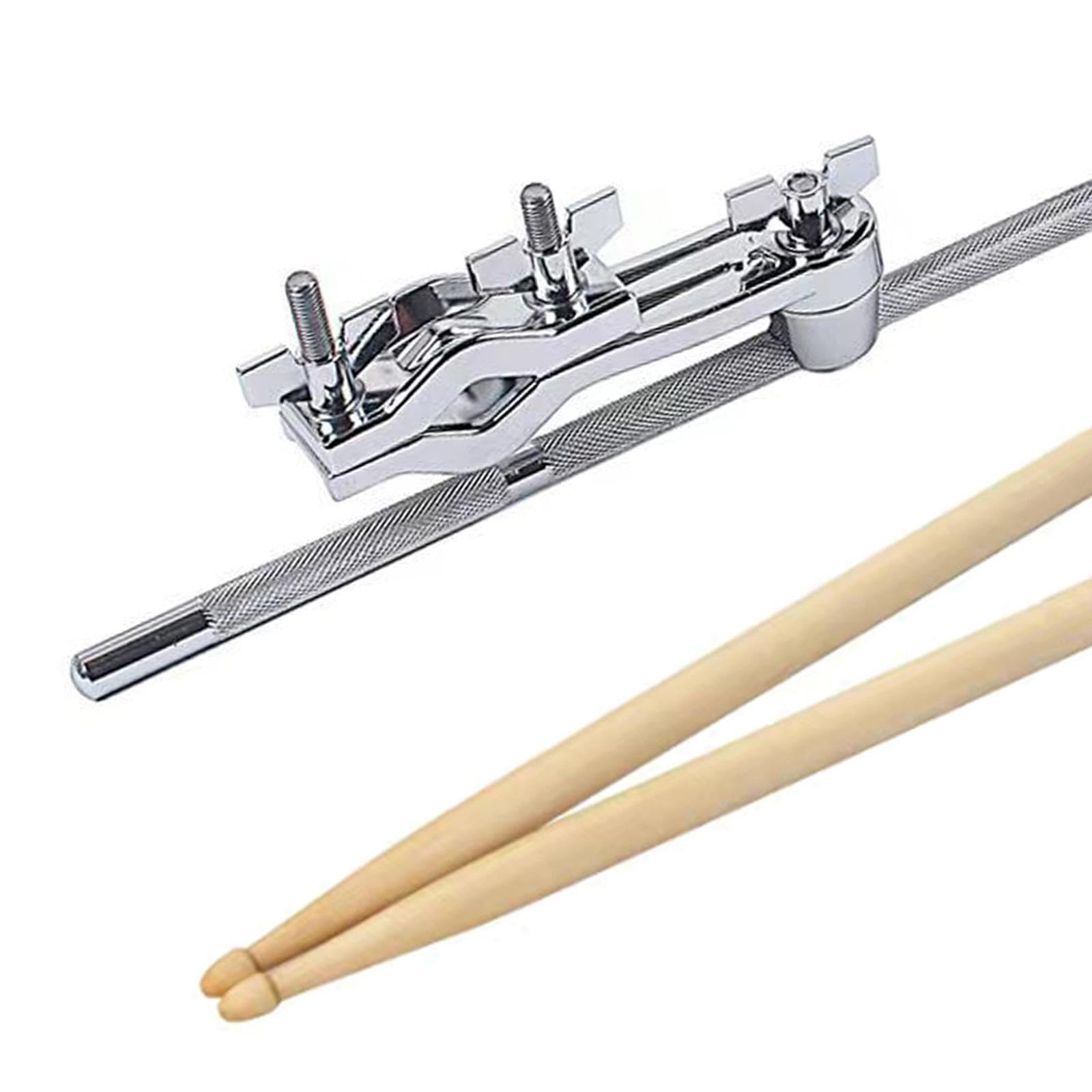 predolo Cymbal Arm Brazo de Platillo Montaje Universal Abrazadera para Batería Incluye Baquetas Material Metálico y Madera Fácil de Usar Adecuado para