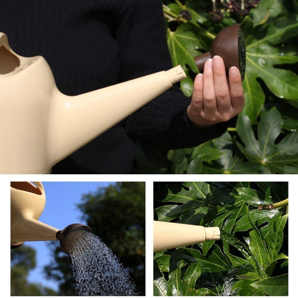 Gießkanne 4L Gießkanne Mit Großem Fassungsvermögen, Umweltschutz, PP-Harz, Gartenarbeit, Topfblumen-Bewässerungswerkzeug Gartenarbeit(Grün)
