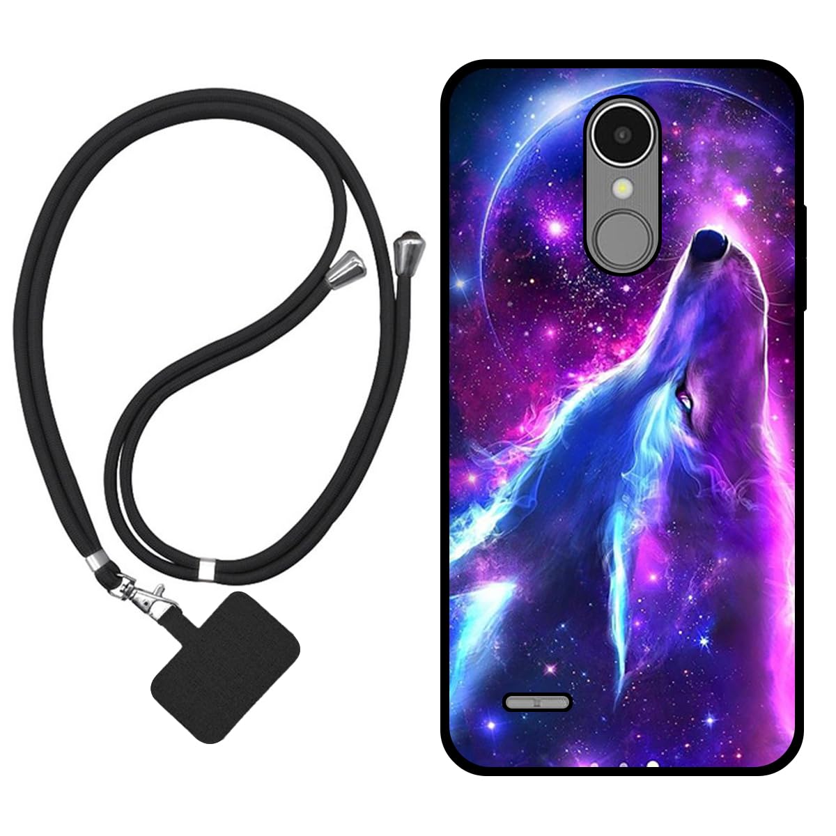 Cover Morbida Per LG K8 2017/K4 2017 Con Stilo - Design Unicorno 3