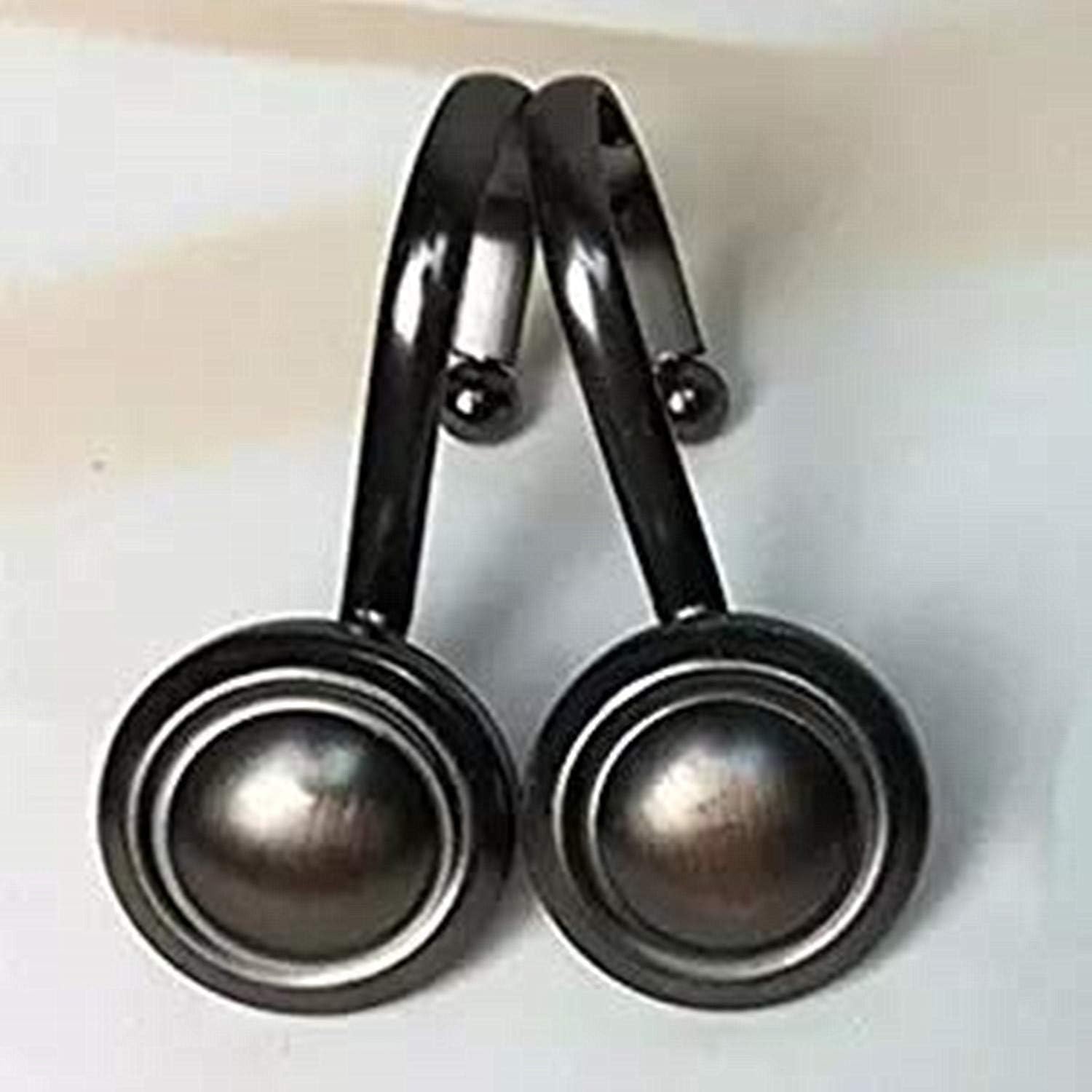 Oil Rubbed Bronze Shower Curtain Rings Heavy Duty Rustproof