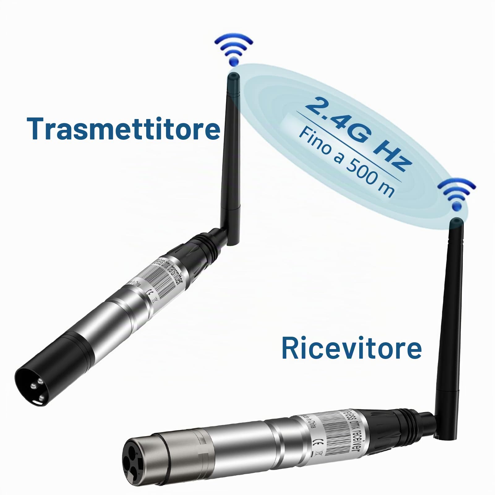 Controller Wireless D-MX, Trasmettitore Wireless DM-X512, Ricevitore, Illuminazione a LED, con Controller D-MX per Movimento Testa, Luce da Palcoscenico, Luce da Discoteca, Luce da Discoteca