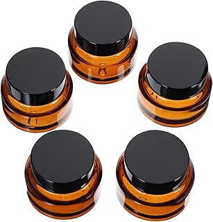 Beavorty 5 Pçs Frasco Cosmético Recipientes De Viagem Cosméticos Recipiente Loção Recipientes Cosméticos De Viagem Frascos De Pó De Maquiagem Recipiente De Creme De Maquiagem Frascos De