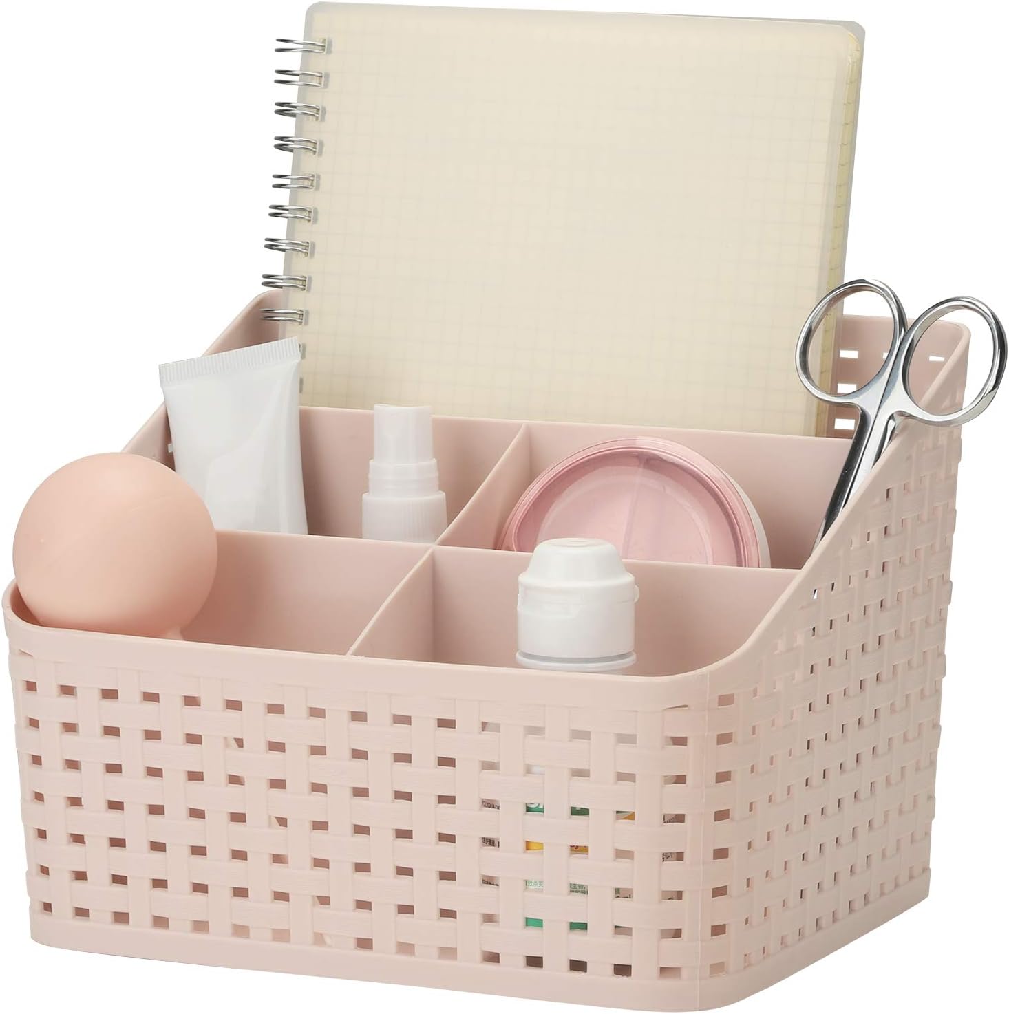 Professional | Cosmetic Storage Holder, Plastic Desktop Organizer Box Multi-grid Openwork Finish Box Make Up Organiser for Make Up Brushes Nail Polish Lipstick Earing Jewelry Dresser Bedroom 2026