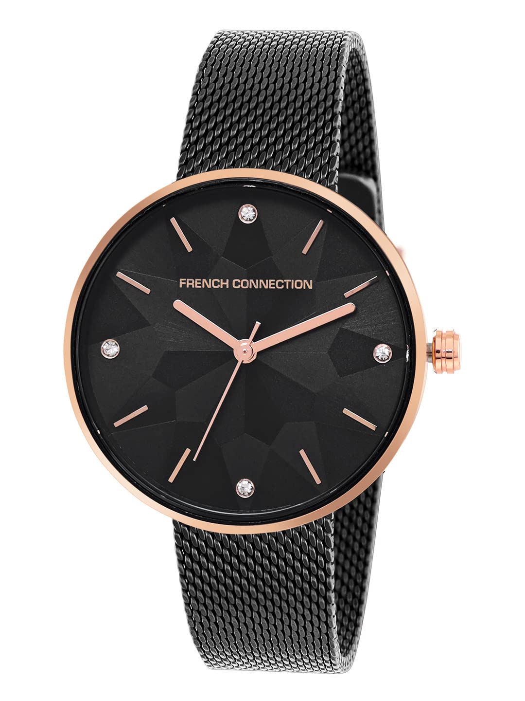 French Connection Stainless Steel Analog Black Dial Womens Watch-Fcn00015E (B0B2K24N51) Amazon Price History, Amazon Price Tracker