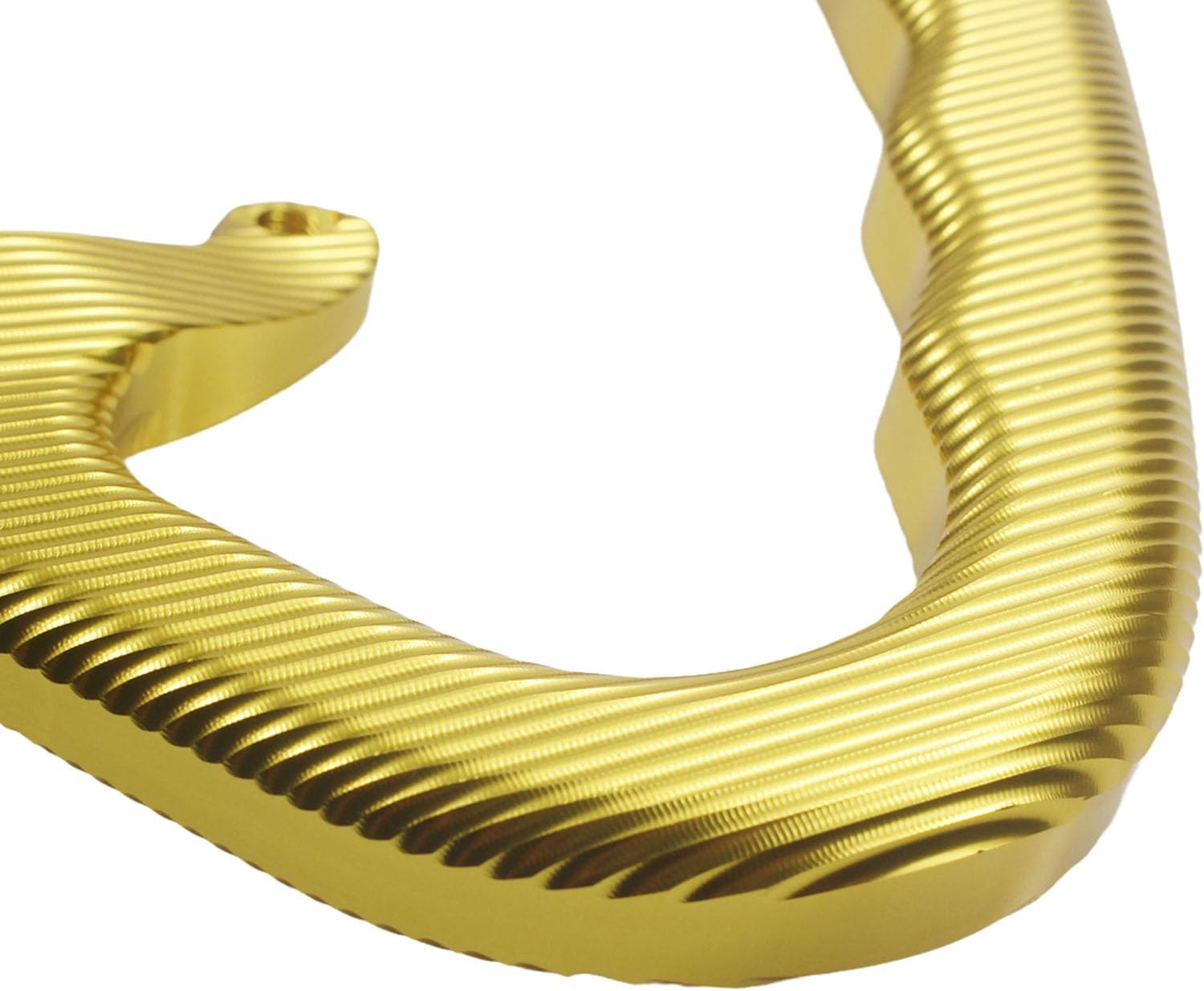 Motorcycle CNC 5 Holes Fuel Gas Tank Handle Rear Passenger Grab Bar for GSXR 750 600 1000 GSX600R GSX750R GSX1000R GSX-R 150 GSX250R GSXS 750 (Gold)