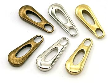 Amazon | 「引手06」 40個入 ファスナー 引き手 金具 06番