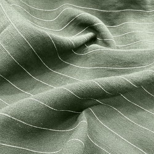 Fabrimuse 57" Soft Viscose Nylon Linen Fabric by The Yard