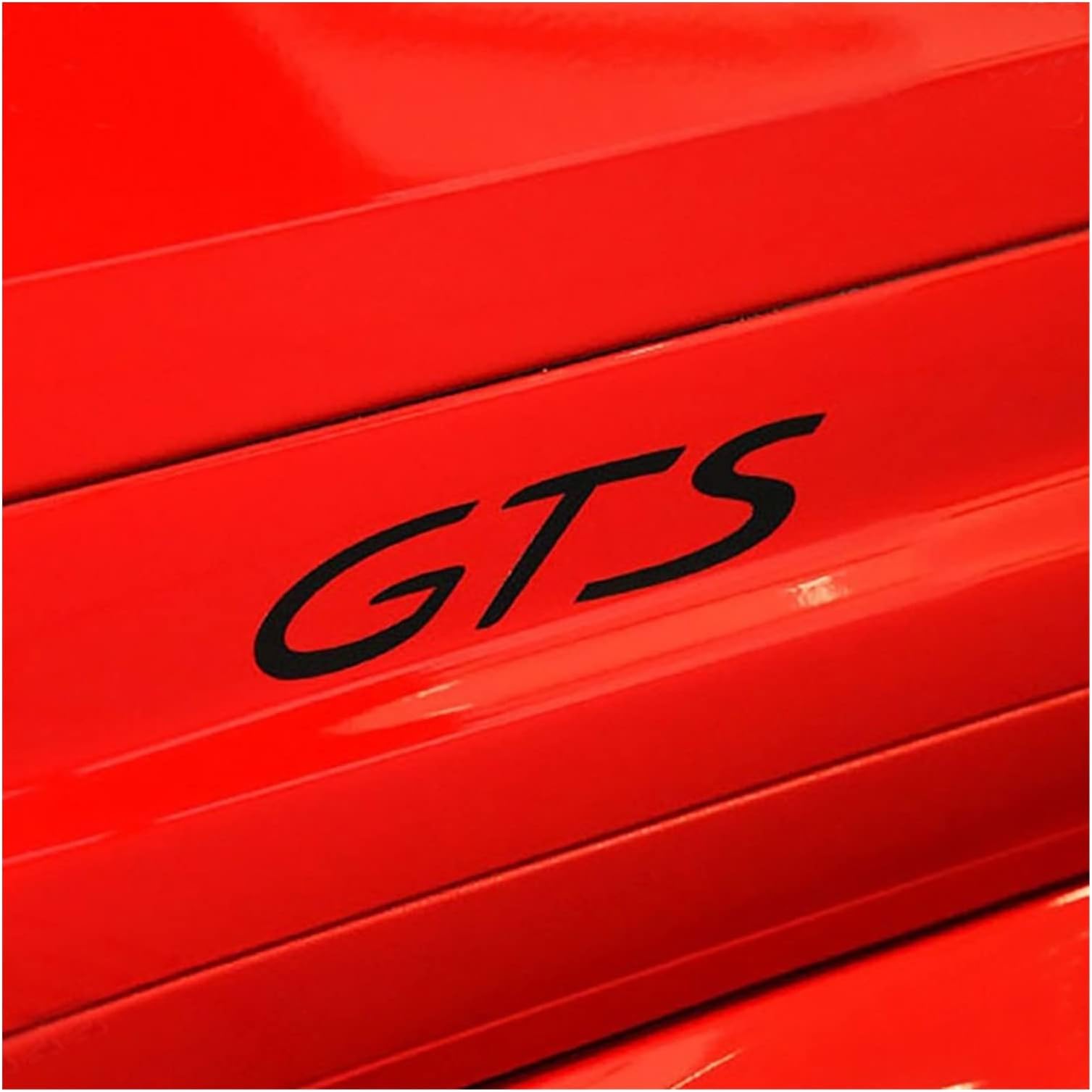 Just like 2PCS Car Styling GTS Body Emblem Badge Sticker Fit for Porsche Cayenne Cayman Panamera Macan 911 718 928 901 930 (Color Name : Black)