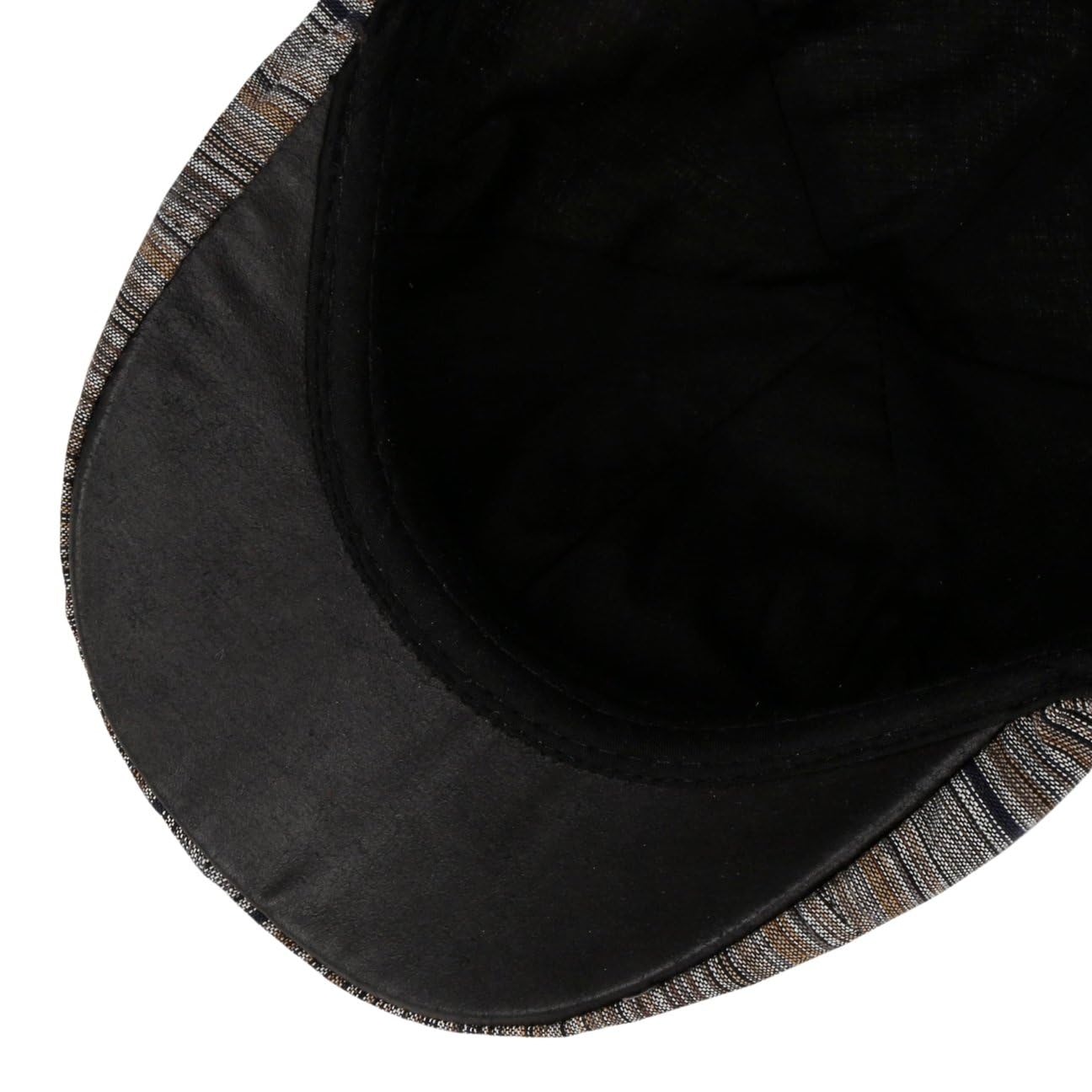 LIPODO Gatsby Gorra Estilo Newsboy Lino Algodon a Rayas Multicolor Hombre Primavera Verano