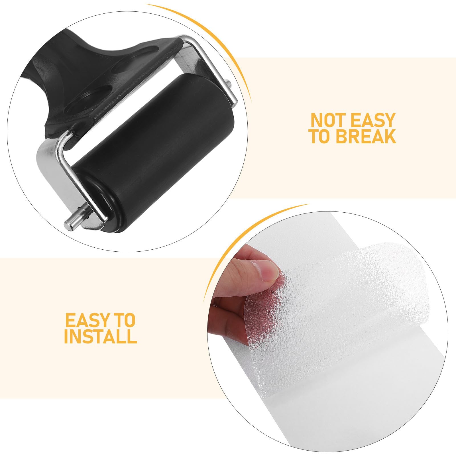 POPETPOP 15 Piezas Pegatinas de Ducha Antideslizantes, Cinta Antideslizante Autoadhesiva Transparente Peva para Suelo de Baño y Madera, Mayores, Uso Doméstico