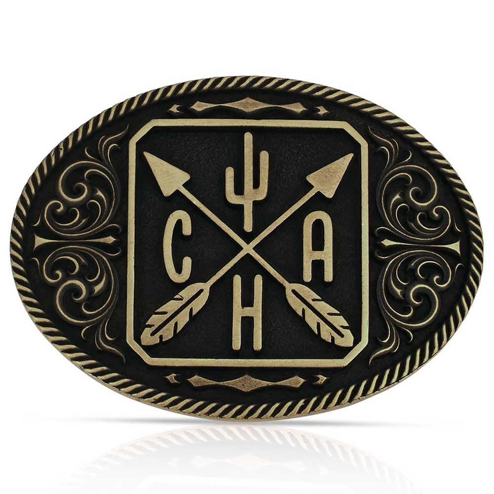 Montana Silversmiths Officially Licensed Cactus Alley Hat Co. Western Lifestyle Belt Buckle