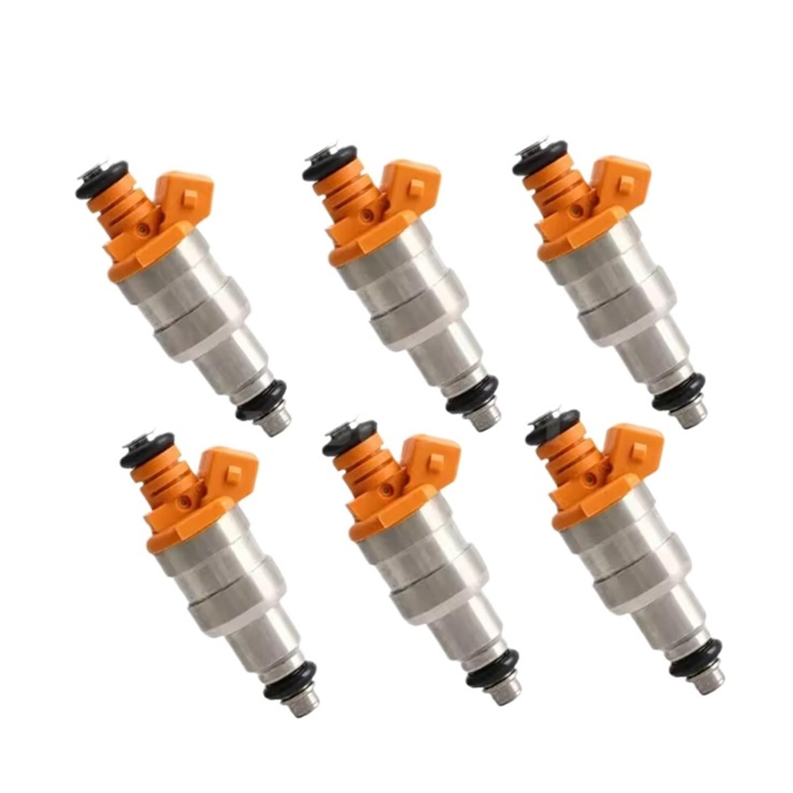 6pcs Fuel Injector 33007127 Compatible with Jeep Cherokee Comanche Wrangler 4.0L I6 1991-1993 Replacement Parts