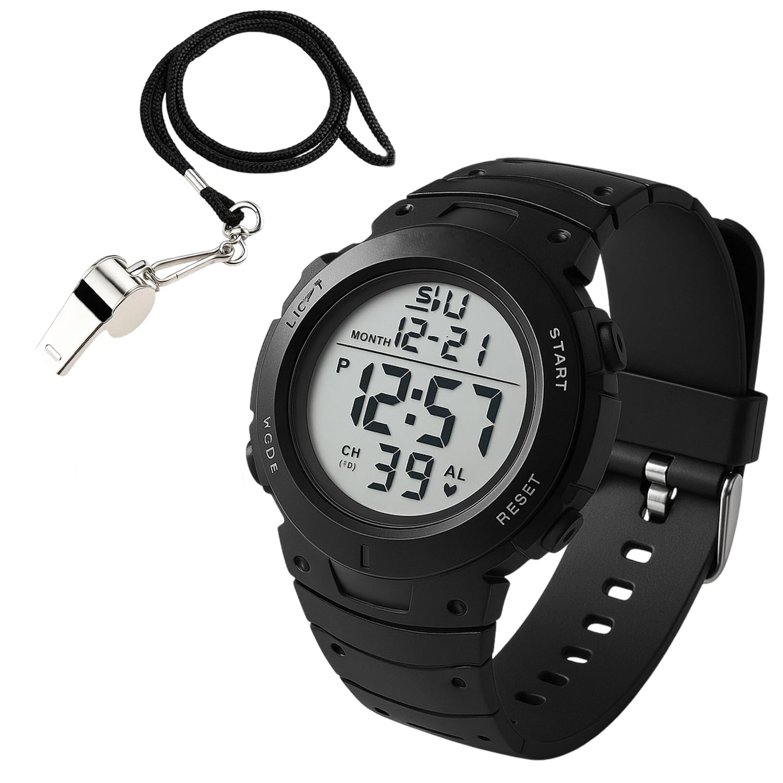 2PCS Referee Watch, Referee, Wrist Stopwatch, Professional Sports Timer