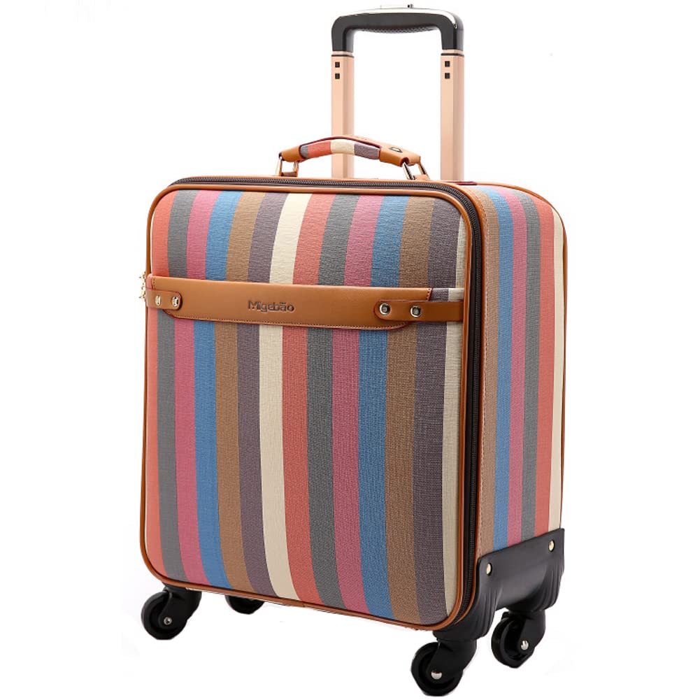 美品スーツケース　ブラウン合皮レザー Amazon.co.jp: [スーツケースカンパニー]スーツケース ソフト