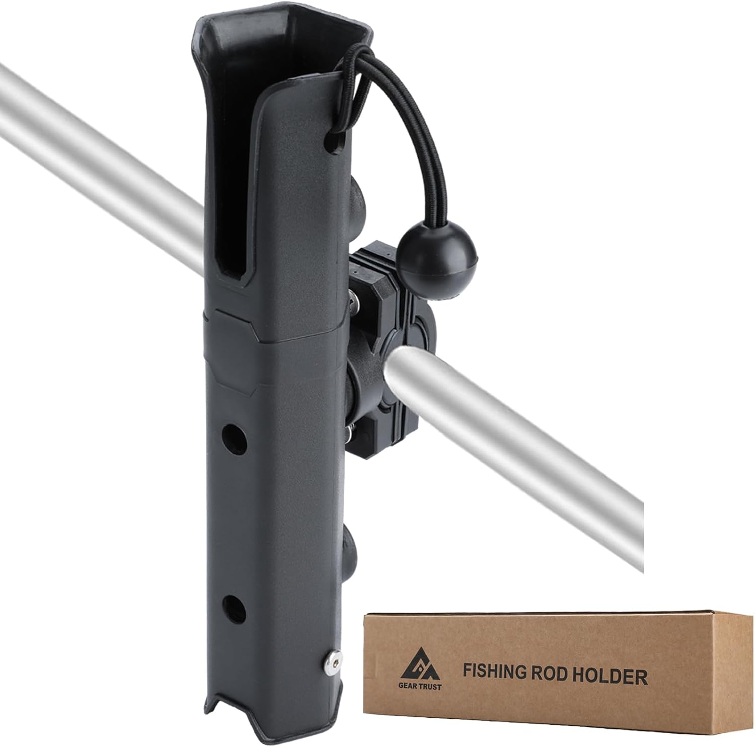 Pole Mount Fishing Rod Holder for Bike, Rotatable Fishing Pole Holder for Bike with Pole Mount Clamp, Fishing Rod Rack for Beach Car, Fishing Chair, ATVS, Boats, Carts(Navy Blue) Pole Mount Fishing Rod Holder for Bike, Rotatable Fishing Pole Holder for Bike with Pole Mount Clamp, Fishing Rod Rack for Beach Car, Fishing Chair, ATVS, Boats, Carts(Navy Blue)