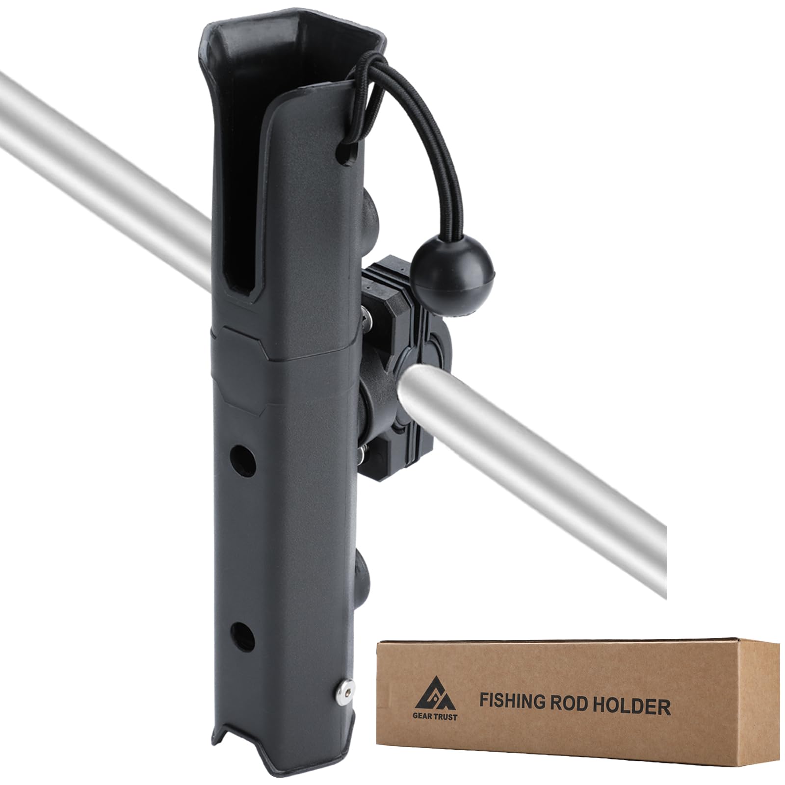 HURRICANE : Support de canne à pêche TYPEV pour Big Scooter [HU1005S-01