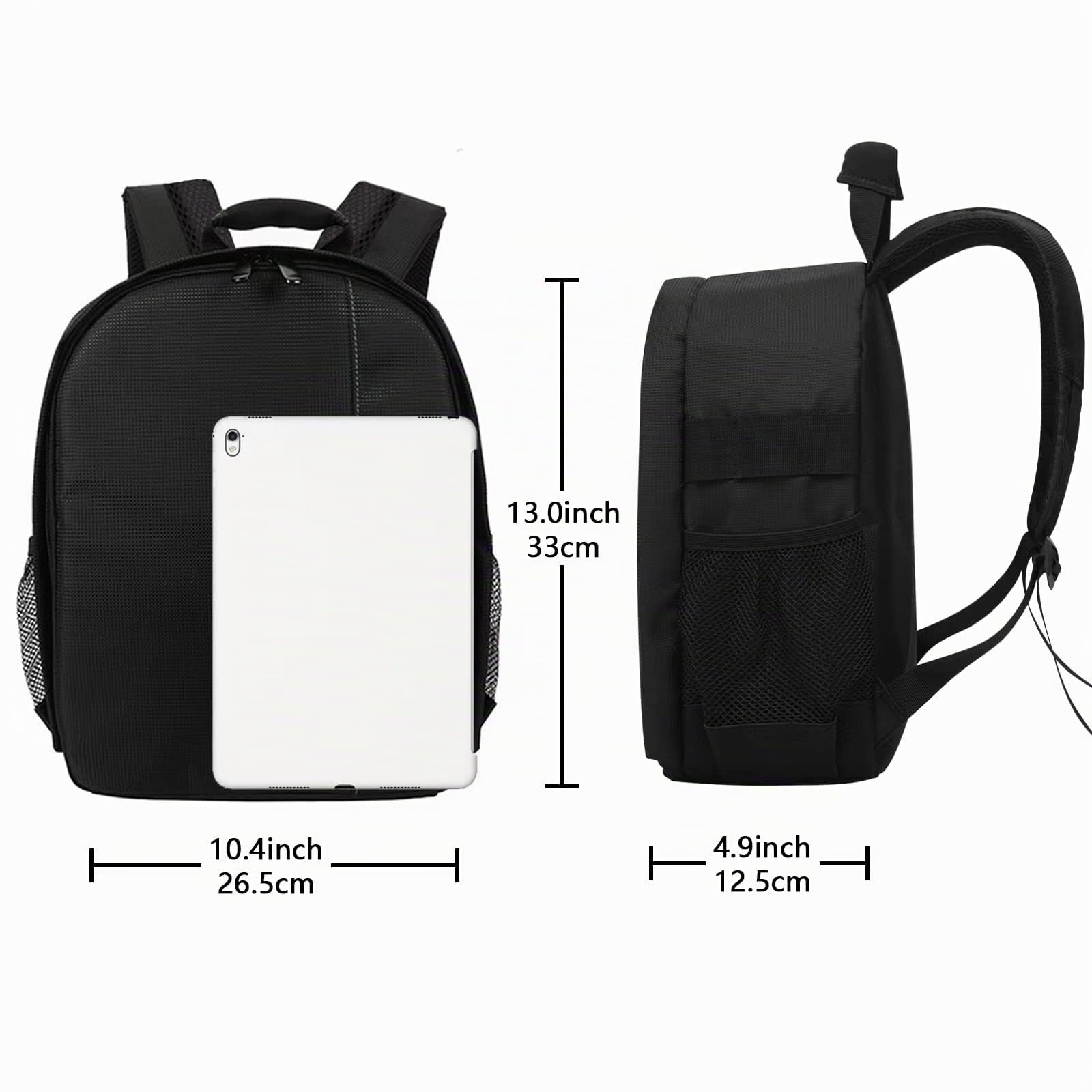 Mochila para Cámara Bolsa para Cámara Profesional para Cámara DSLR/SLR sin espejo, Estuche para Mochila Fotográfica para Fotógrafos de Mujeres y Hombres, Compatible con Lentes Digitales(Gris)