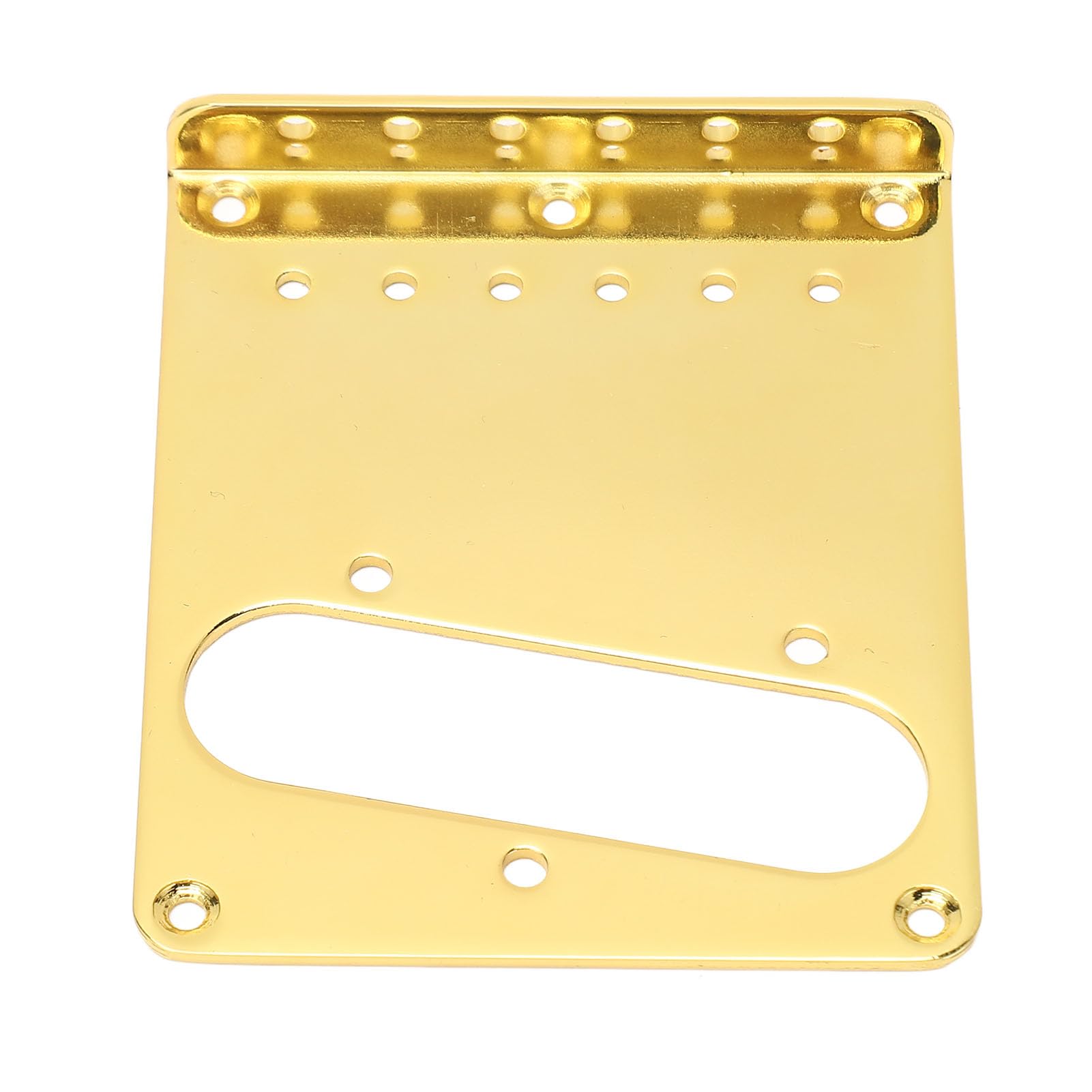 Guitar Bridge Plate, Top Loader Guitar Bridge Plate 6 Strings Steel Electric Guitar Bridge Base Plate Gold Color Bridge & Bridge Parts For Telecaster Electric Guitars