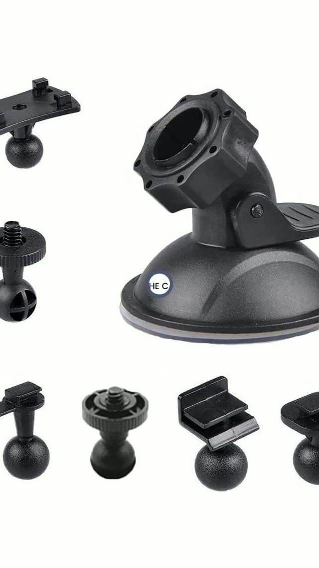 Dash Cam supporto per ventosa per parabrezza-supporto per fotocamera per cruscotto varie articolazioni vesto 99% telecamere On-Dash  34