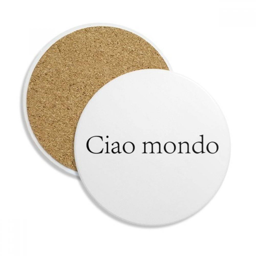 Dessous de verre italien céramique absorbant lot de 2