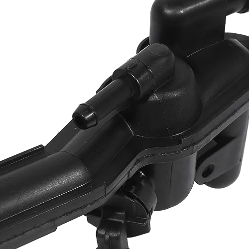 Miniatura 7 de X AUTOHAUX Brida de refrigerante del tubo del colector del calentador LR018273 para Land Rover para Range Rover 2010-2017 Plástico Negro