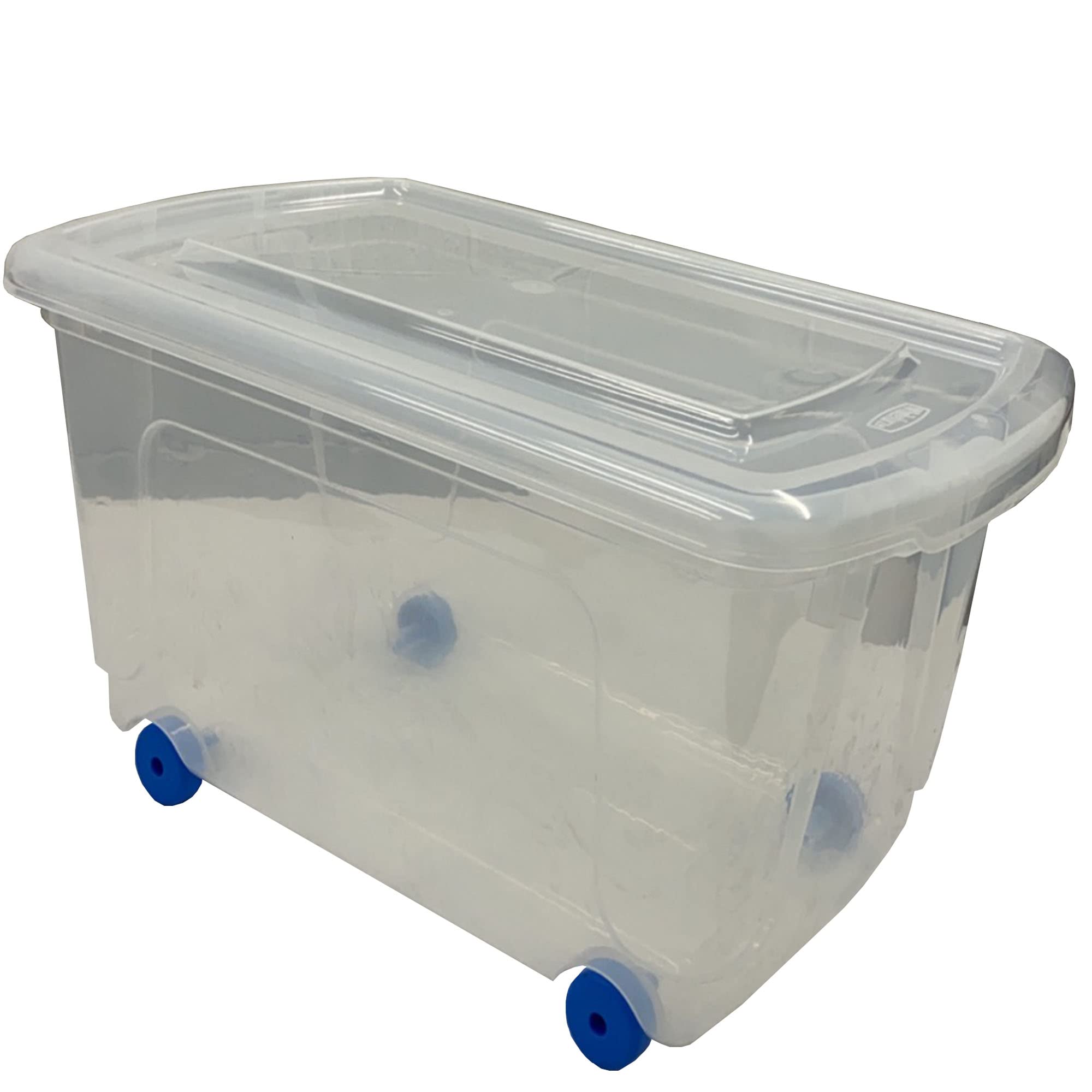 Buy Plastic Storage Boxes On Wheels 45 & 70 Litre Reinforced Boxes