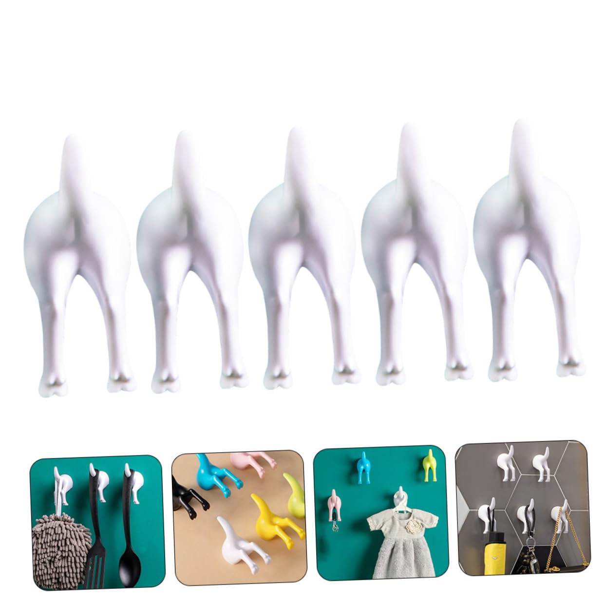 Operitacx 3 Series Gancho De Bata De Pared Manos Gancho De Toalla Baños Ganchos De Toalla De Baño Creativo Ganchos Colgantes De Pared Gancho Decorativo Gancho Colgante Abs 5 Piezas*3